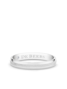 De Beers Jewellers кольцо с гравировкой логотипа