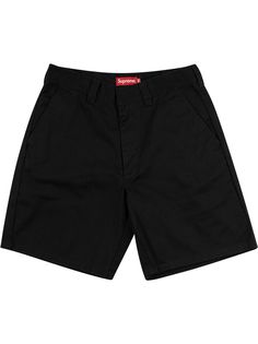 Supreme шорты прямого кроя