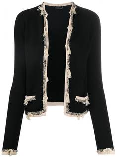 Chanel Pre-Owned декорированный кардиган
