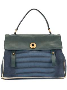 Yves Saint Laurent Pre-Owned сумка-тоут с тиснением под кожу крокодила