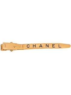 Chanel Pre-Owned заколка для волос 1997-го года с логотипом