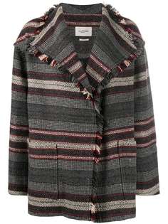 Isabel Marant Étoile пальто Josia в полоску