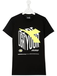 Diadora Junior футболка Light Your Fire с короткими рукавами