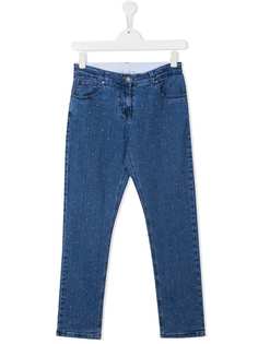 Stella McCartney Kids джинсы с вышивкой