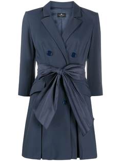 Elisabetta Franchi двубортное платье-блейзер