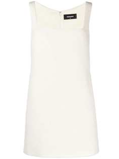 Dsquared2 платье мини с квадратным вырезом