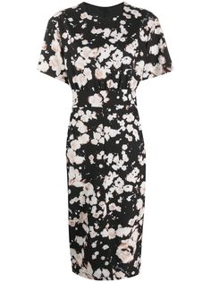 Boutique Moschino платье с цветочным принтом