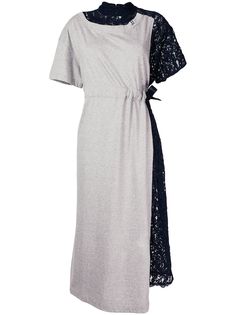 Miharayasuhiro Modified деконструированное платье-футболка