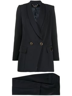 Elisabetta Franchi костюм с двубортным пиджаком