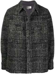 Isabel Marant куртка оверсайз в ломаную клетку