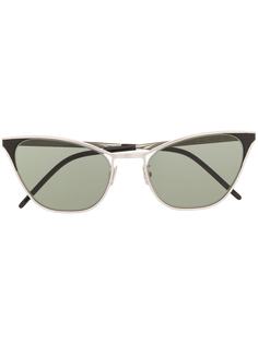 Saint Laurent Eyewear солнцезащитные очки в оправе кошачий глаз