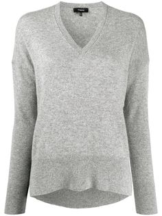 Theory джемпер с V-образным вырезом