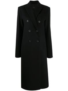 Joseph двубортное пальто миди