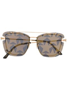 Jimmy Choo Eyewear солнцезащитные очки Ambra с принтом