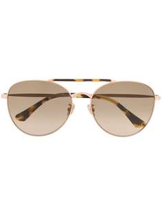 Jimmy Choo Eyewear солнцезащитные очки-авиаторы Abbie