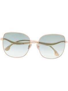 Jimmy Choo Eyewear солнцезащитные очки Mamies в массивной оправе
