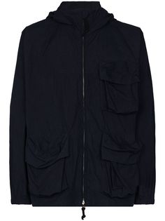 Snow Peak парка с капюшоном и карманами