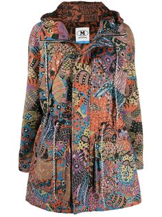 M Missoni куртка с капюшоном и принтом пейсли