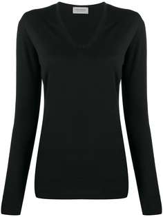 John Smedley пуловер с V-образным вырезом