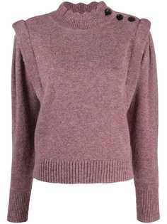 Isabel Marant Étoile джемпер с фестонами на воротнике