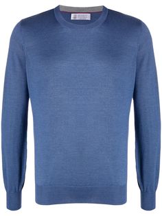 Brunello Cucinelli пуловер с круглым вырезом