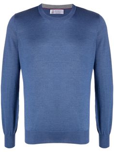 Brunello Cucinelli пуловер с круглым вырезом