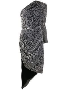 Giuseppe Di Morabito платье миди с одним рукавом