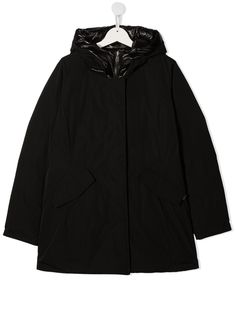 Woolrich Kids пуховик с капюшоном