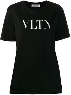 Valentino футболка с логотипом VLTN