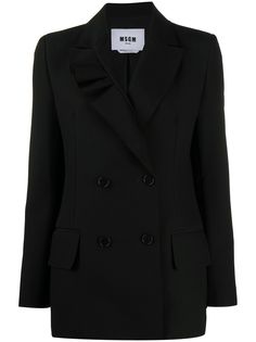 MSGM двубортный пиджак