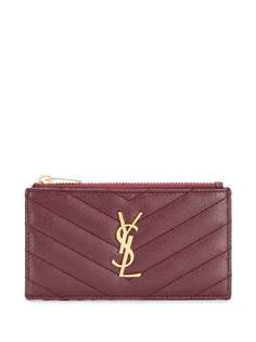 Saint Laurent картхолдер с монограммой