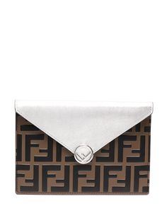 Fendi кошелек с монограммой