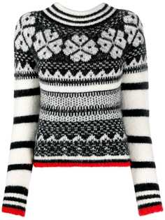 See by Chloé жаккардовый джемпер