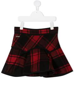 Dsquared2 Kids юбка в шотландскую клетку