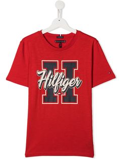 Tommy Hilfiger Junior футболка с круглым вырезом