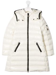 Moncler Kids пуховик с капюшоном