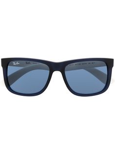Ray-Ban солнцезащитные очки Justin в прямоугольной оправе