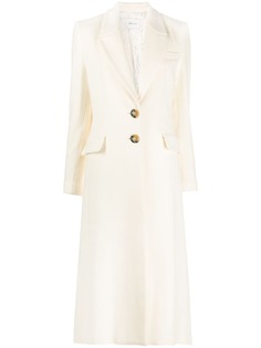 Blumarine однобортное пальто
