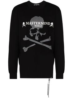 Mastermind Japan футболка с длинными рукавами и логотипом