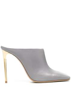 Gia Couture мюли на высоком каблуке с квадратным носком