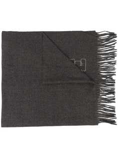 Zadig & Voltaire Kids шарф с контрастной строчкой