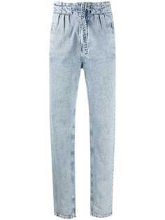 Isabel Marant зауженные джинсы с присборенной талией
