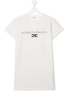 Elisabetta Franchi La Mia Bambina футболка с логотипом