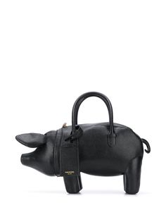 Thom Browne сумка Pig из зернистой кожи