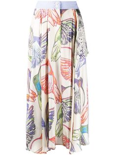 La Prestic Ouiston юбка с принтом