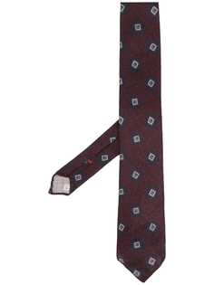 Delloglio галстук с принтом Dell'oglio