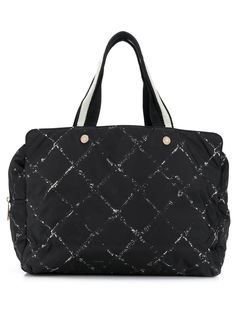 Chanel Pre-Owned стеганая сумка-тоут