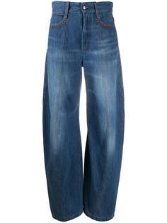 Chloé джинсы свободного кроя с завышенной талией