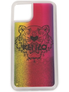 Kenzo чехол Tiger для iPhone 11 Pro Max с блестками
