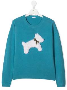 Il Gufo джемпер с круглым вырезом и аппликацией